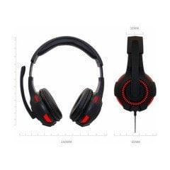 Komc G301 7.1 PC Oyuncu Kulaklığı ( Kırmızı )
