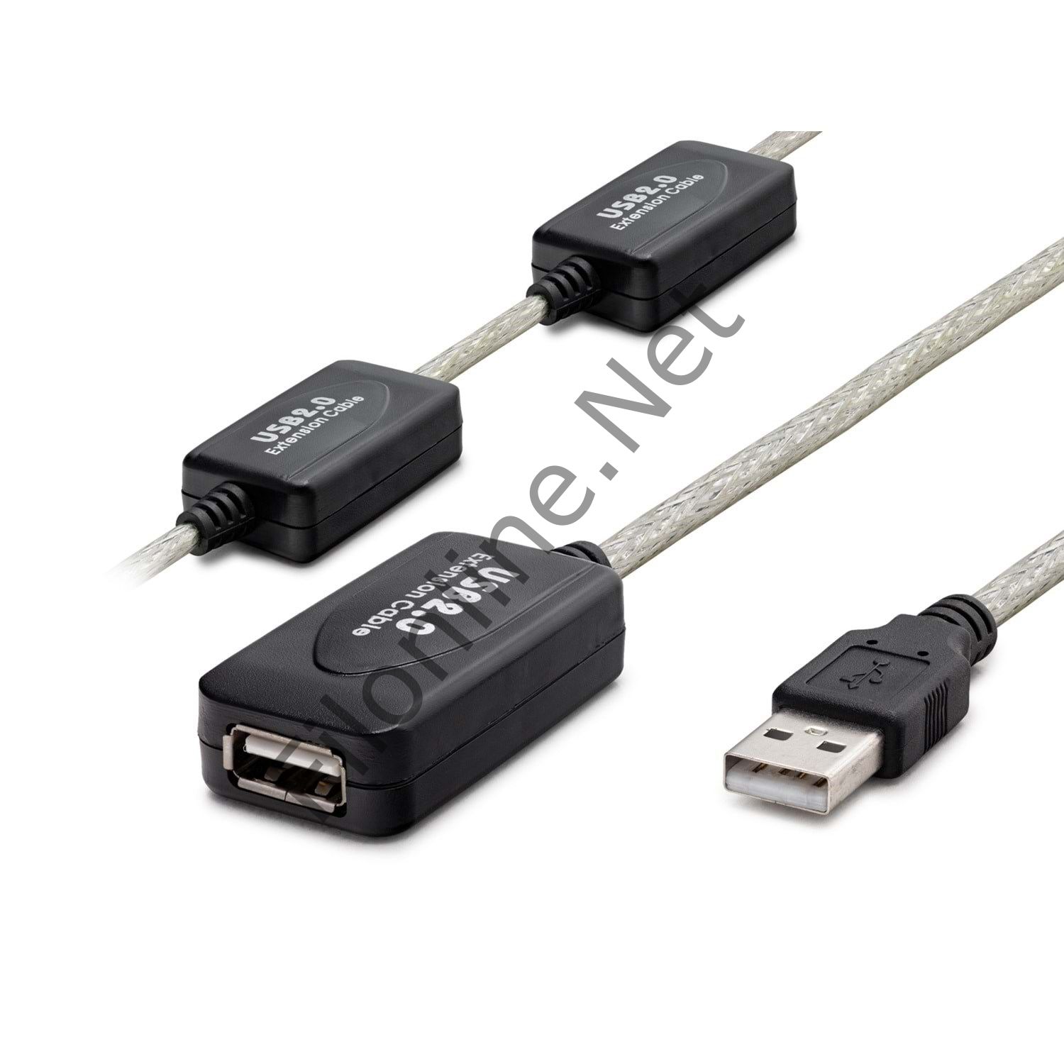 HADRON HDX7537 USB UZATMA KABLOSU 15 METRE 480MBPS SİNYAL TEKRARLIYICI USB UZATMA KABLOSU