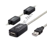 HADRON HDX7537 USB UZATMA KABLOSU 15 METRE 480MBPS SİNYAL TEKRARLIYICI USB UZATMA KABLOSU