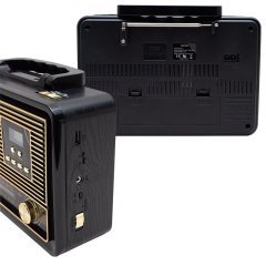 EVERTON RT-352 NOSTALJİK RADYO FM/AM/SW/USB/TF/AUX 3 BAND BLUETOOTH'LU MÜZİK KUTUSU