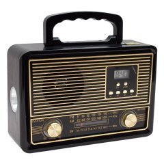EVERTON RT-352 NOSTALJİK RADYO FM/AM/SW/USB/TF/AUX 3 BAND BLUETOOTH'LU MÜZİK KUTUSU
