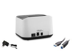 Everest HD3-550 Hdd Kutusu 5Gbps 2.5''/3.5'' HDD Usb 3.0 3sb Hub/Şarj