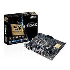 Asus H110M-K Anakart Intel 2133MHz DDR4 Soket 1151 Micro-ATX