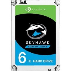 SKYHAWK SEAGATE ST6000VX001 HARDDİSK 3.5'' 256MB 6TB 5900RPM SATA 3.0 HARDDİSK 7/24 GÜVENLİK DİSKİ