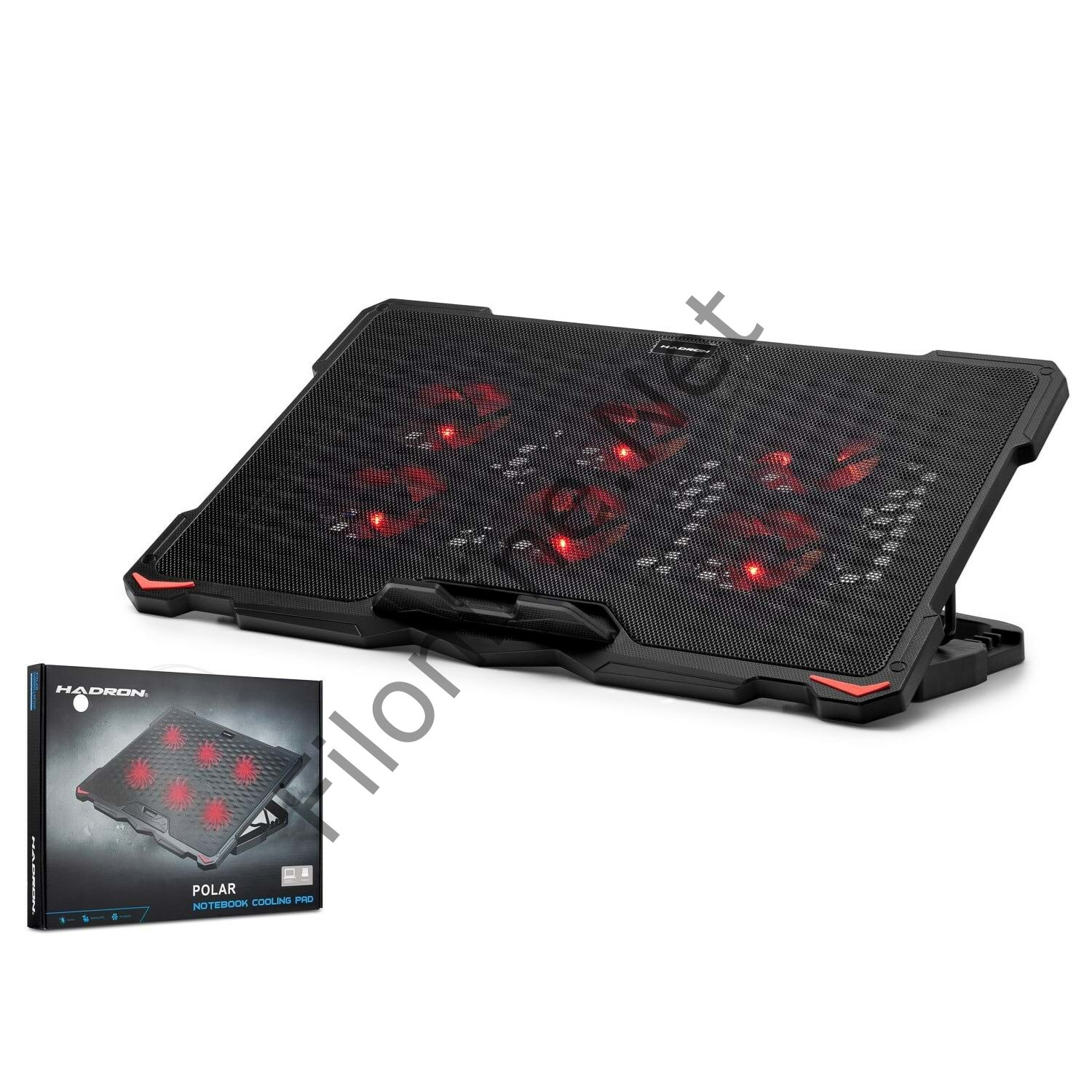HADRON POLAR NOTEBOOK SOĞUTUCU LEDLİ  6 FANLI DİZÜSTÜ BİLGİSAYAR NOTEBOOK SOĞUTUCUSU