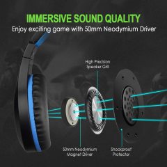 Colusi Cls100 Ultra Hafif Mikrofon Işıklı Oyuncu Gamer Kulaklığı