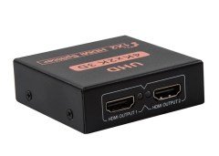 HYTECH HY-LU2 2'Lİ HDMI 3G ÇOKLAYICI 2 PORTHDMI SPLITTER UHD 4K*2K 3D 1080P