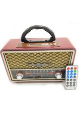 EVERTON RT-809 NOSTALJİK RADYO FM/AM/SW/USB/TF/AUX KUMANDALI BLUETOOTH'LU MÜZİK KUTUSU