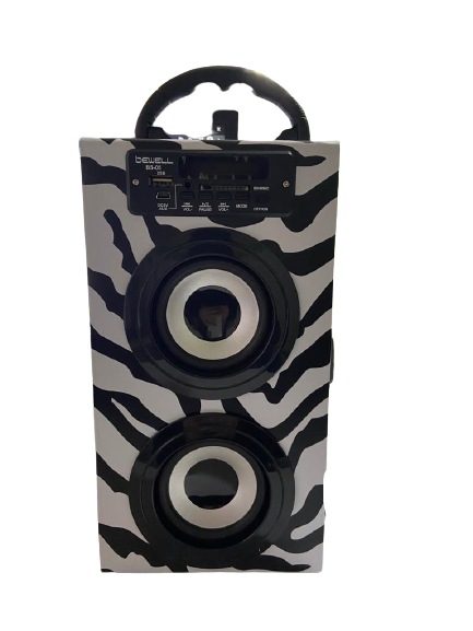HOPARLÖR TAŞINABİLİR SES KUTUSU PC/MAC/MP3/MP4/USB/SD/FM 4W 80DB PORTABLE CARD SPEAKER BEWELL BS-05