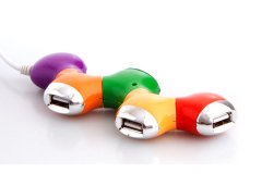 S-link SL-H430 USB Çoklayıcı 4 Port USB 2.0 USB Renkli HUB