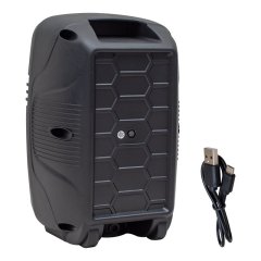 MTC ZQS-6108 HOPARLÖR 10W 16CM USB-SD-FM-BT DESTEKLİ KUMANDALI MİKROFON GİRİŞLİ TAŞINABİLİR HOPARLÖR