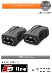 S-LINE F0502 HDMI ARA BİRLEŞTİRİCİ DİŞİ-DİŞİ