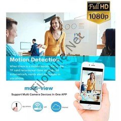 MİNİ WİFİ KAMERA UZAKTAN İZLENME HAREKET ALGILAMA ALARMLI BEBEK BAKICI KAMERASI  W3-T