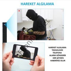 FİLONLİNE MİNİ WIFI KAMERA FULL HD 180P BEBEK BAKICI TUYA MİKRO KAMERA  VİDEO KAYDEDİCİ MODÜL