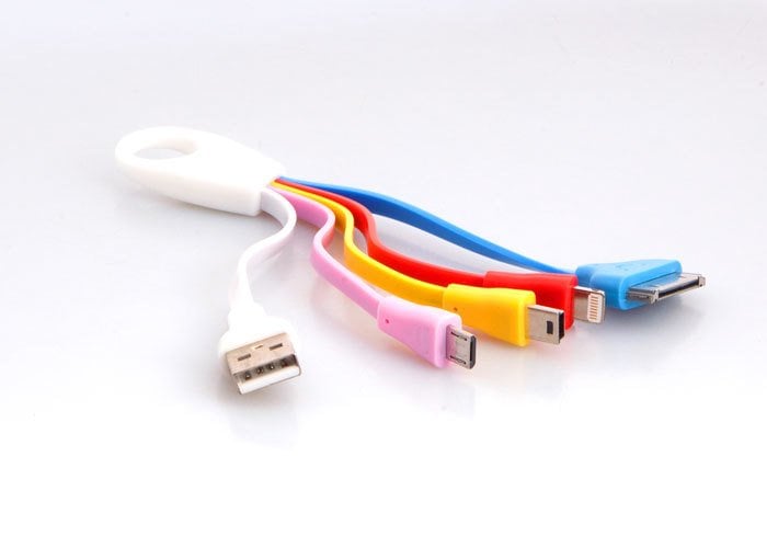 S-Link Ip-535 Iphone 4/5 + Micro + Mini USB 4 in 1 Universal Şarj Kablosu
