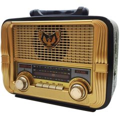 EVERTON RT-806 NOSTALJİK RADYO USB-SD-FM-MP3-AUX BT'LU ŞARJLI NOSTALJİK RADYO 19162