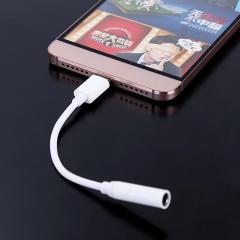 KYIN  KY-104A Kulaklık Ses Dönüştürücü Type-C / 3,5 mm Jack AUX Dönüştürücü Adaptör