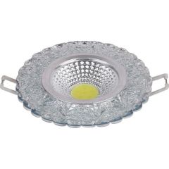 ATLANTİS KRİSTAL 6W  COB LED DOWNLIGHT ARMATÜR BEYAZ