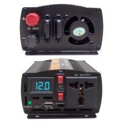 POWERMASTER PWR300-12 TEK DİJİTAL EKRAN 12 VOLT 300 WATT MODİFİYE SİNÜS İNVERTER 19880