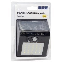 Starmax SM-8006 Solar Sensörlü Duvar Tipi Merdiven Sensörlü Aydınlatma Led Apik