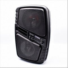 ZQS6207 KUMANDALI + MİKROFONLU USB-FM-TF-BT DESTEKLİ TAŞINABİLİR HOPARLÖR