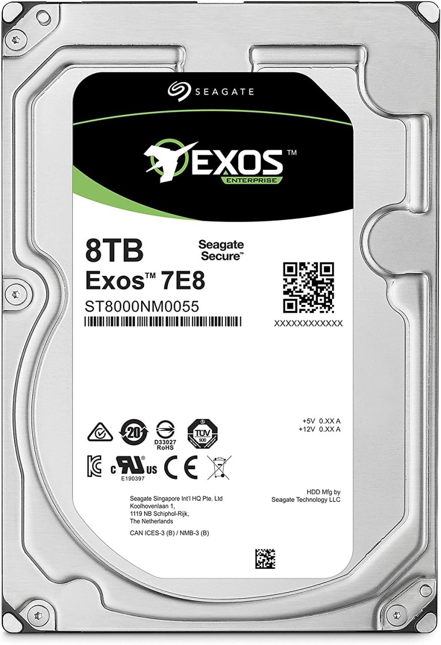 SEAGATE ST8000NM0055 HARDDİDK 3.5'' 256MB 8TB 7200RPM SATA 3.0 HARDDİSK ENTERPRİSE CAPACITY
