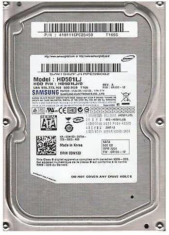 SAMSUNG HD501LJ HARDDİDK 3.5'' 500GB 7200RPM 16MB SATA2 HARDDİSK