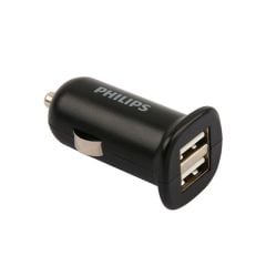 PHILIPS DLP1502NB ARAÇ ŞARJ CİHAZI OTO ÇAKMAKLIK 5V/12.4A HIZLI ŞARJ ÇİFT ÇIKIŞLI