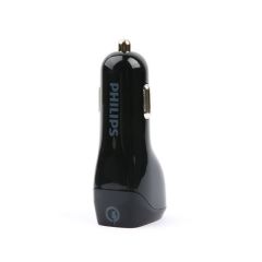 Philips DLP3531NB Araç İçi Şarj Cihazı USB 30W QC 3.0 Hızlı Şarj Oto Çakmaklık