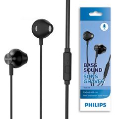 PHILIPS TAUE101BK KULAKİÇİ MİKROFONLU KULAKLIK-SİYAH