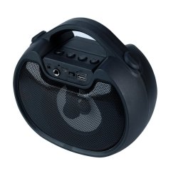 ZQS-1422 TAŞINABİLİR BLUETOOTH SİYAH HOPARLÖR BT-FM-USB-TF-AUX-MP3 TWS İŞLEVLİ 1500MAH  HOPARLÖR
