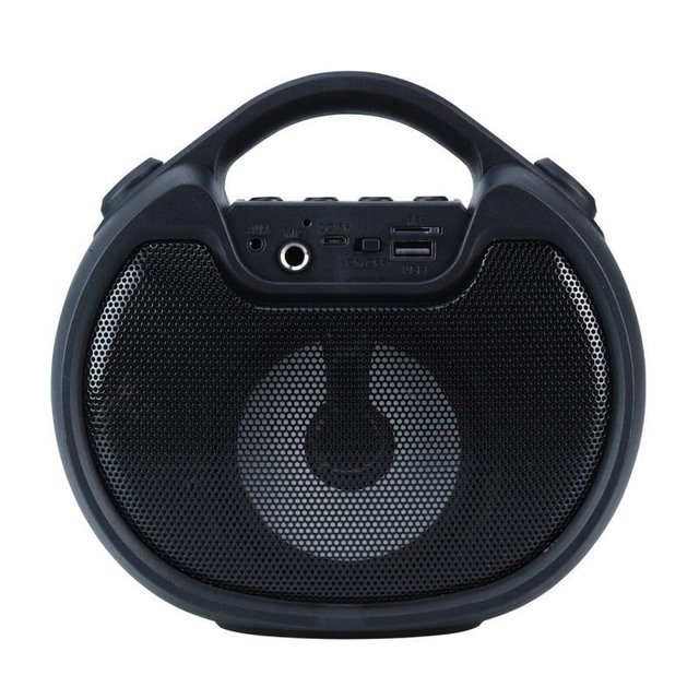 ZQS-1422 TAŞINABİLİR BLUETOOTH SİYAH HOPARLÖR BT-FM-USB-TF-AUX-MP3 TWS İŞLEVLİ 1500MAH  HOPARLÖR