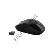 PHILIPS M374 WIRELESS KABLOSUZ SESSİZ OPTİK MOUSE 1600 DPI SİYAH 