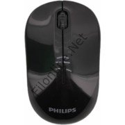 PHILIPS M374 WIRELESS KABLOSUZ SESSİZ OPTİK MOUSE 1600 DPI SİYAH 