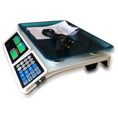 Royal Scale Terazi Dijital Elektronik Terazi Bakkal/Manav/Pazarcı Akülü Hassas Tartı Ekran 40 Kg