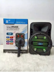 OTY-815 BLUETOOTH HOPARLÖR KARAOKE MİKROFONLU 8''SD-FM-AUX SPEAKER HOPARLÖR