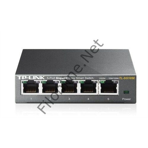 TP-LINK TL-SG105E 5 PORT 10/100/1000 GIGABİT EASY  SMART SWITCH TAK VE KULLAN AKILLI SWITCH