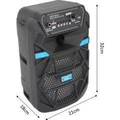OTY-612 USB+FM DESTEKLİ BLUETOOTH TAŞINABİLİR HOPARLÖR