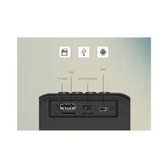 Goggo T5 Taşınabilir Bluetooth Hoparlör Multimedya Taşınabilir Speaker
