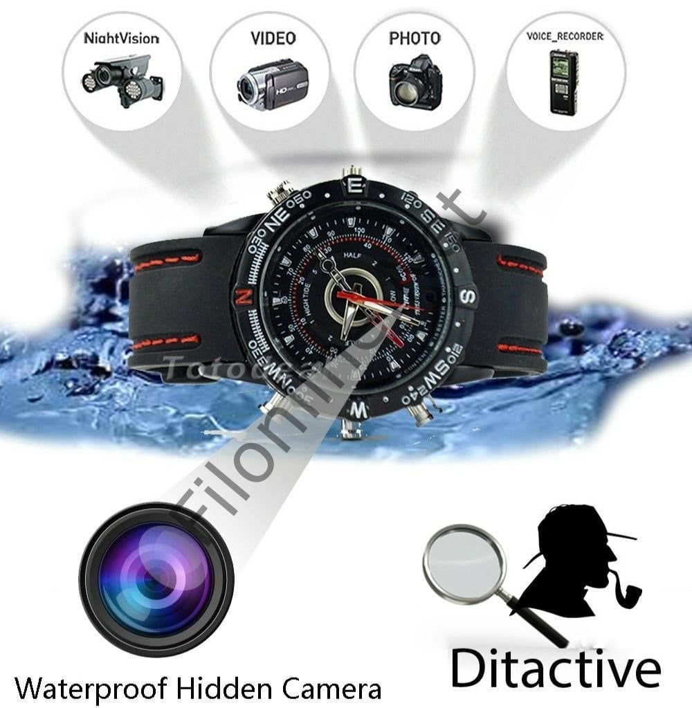 FİLONLİNE 2022 KOL SAAT BEBEK BAKICI KAMERA 4GB HAFIZALI VİDEO, FOTOĞRAF VE SES KAYIT HD SAAT