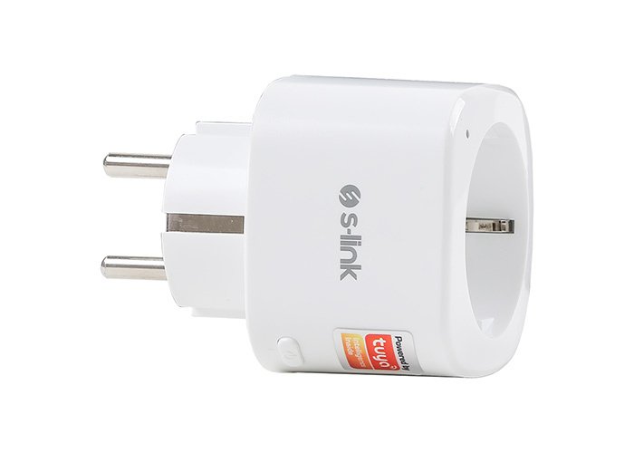 S-LINK SWAPP SL-05 16A AKIM KORUMALI AKILLI PRİZ 2.4 GHZ WIFI TUYA DESTEKLİ PRİZ