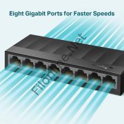 TP-LNK LS1008G 8 PORT 10 / 100 / 1000 MBPS GIGABIT ETHERNET MASAÜSTÜ SWITCH 