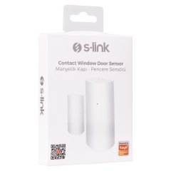 S-LINK SL-ZS02 ZİGBEE SENSÖR KAPI PENCERE SENSÖRÜ ZİGBEE TUYA UYUMLU