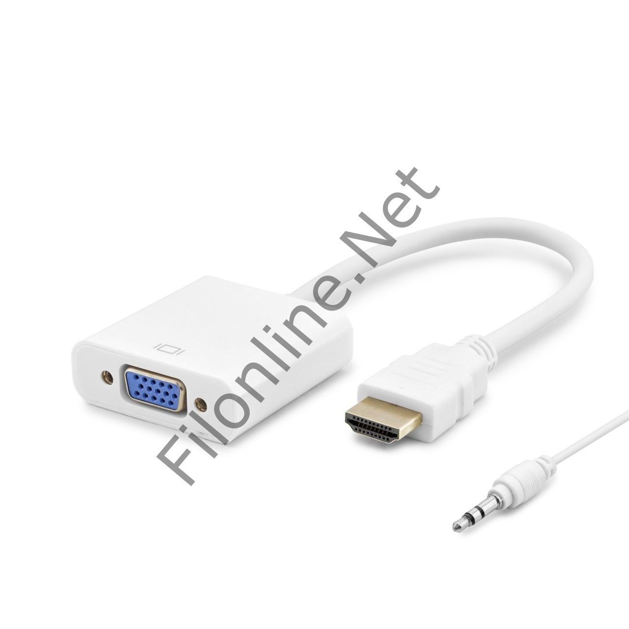 HADRON HDX2019(4105) ÇEVİRİCİ HDMI TO VGA+ SESLİ