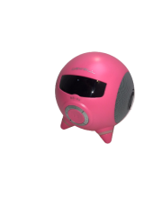 BEWELL BS-04 MÜZİK KUTUSU PANDA FM/USB/SD/MP3 RADYO STEREO SPEAKER MÜZİK KUTUSU PEMBE
