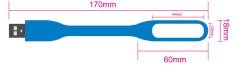 VERSATİLE OKUMA LAMBASI USB LED IŞIK ESNEK OKUMA LAMBA BEYAZ
