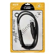 MAGIC VOICE  20184 LD379 XLR CANON DİŞİ - 6.3 MM MONO ERKEK 1 METRE KABLO