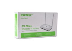 Everest EWR-958N 300 Mbps 1 WAN + 4 LAN Port WISP+Repeater+Access Point 2.4GHz Beyaz Kablosuz Router