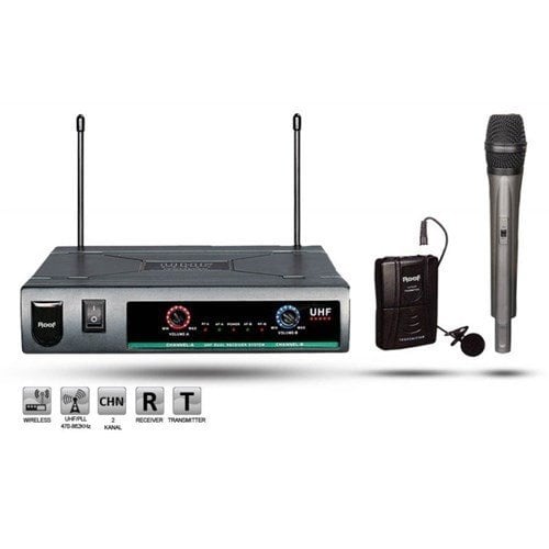 Roof R-720 Kablosuz Uhf 1 El + Yaka Mikrofonu