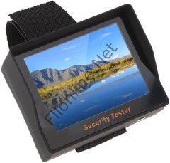 Filonline Analog Kamera Test Cihazı Lcd/ Tft Kol Monitörü  3.5'' TFT LED Ekran